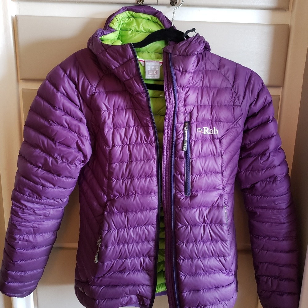 Rab down jacket
